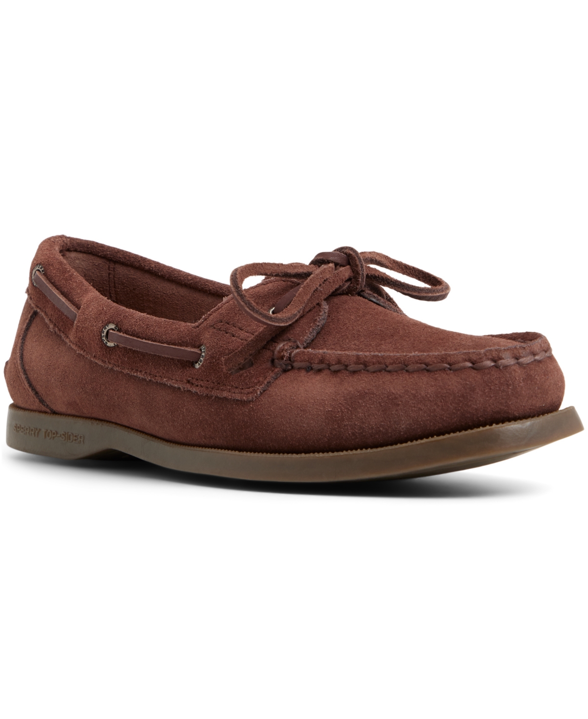 Sperry Women’s Authentic Original 1-Eye Lace-Up Boat Shoe – Suede dark choco Sperry Women’s Authentic Original 1-Eye Lace-Up Boat Shoe – Suede dark choco