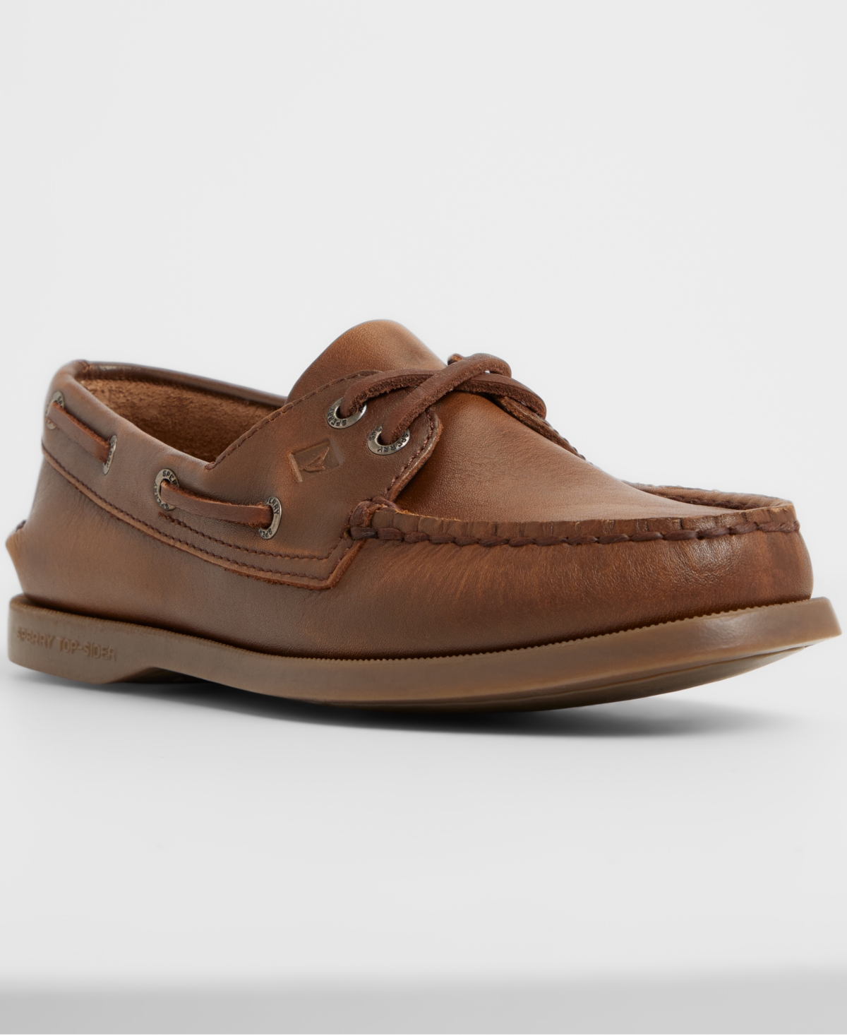 Sperry Women’s Authentic Original 2-Eye Slip-On Boat Shoe – Distressed Medium Brown Sperry Women’s Authentic Original 2-Eye Slip-On Boat Shoe – Distressed Medium Brown