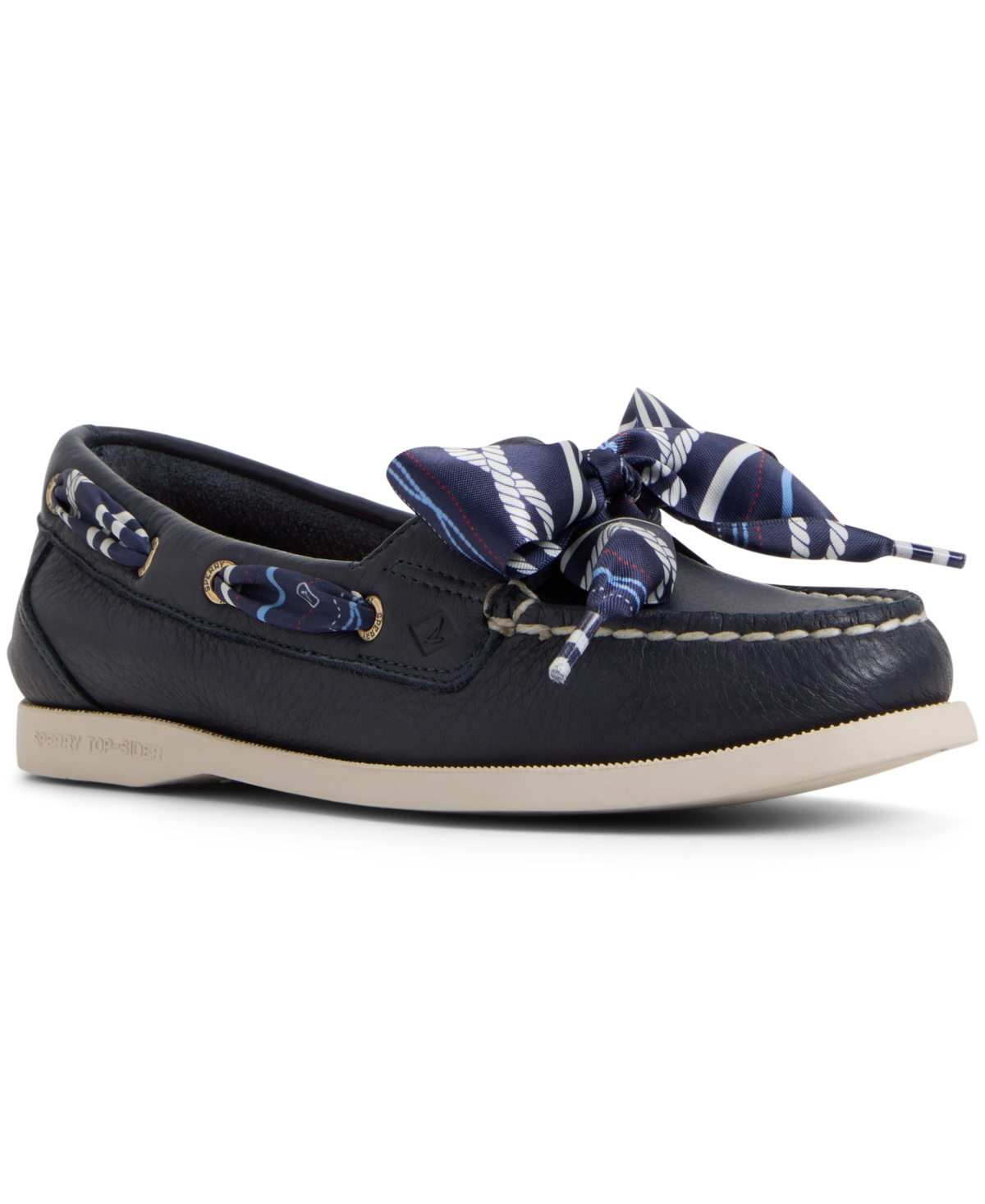 Sperry Women’s Authentic Original 2-Eye Slip-On Boat Shoe – Navy