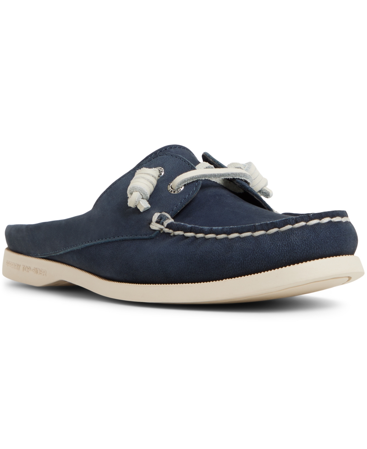Sperry Women’s Authentic Original Mule Boat Shoe – Nubuck navy