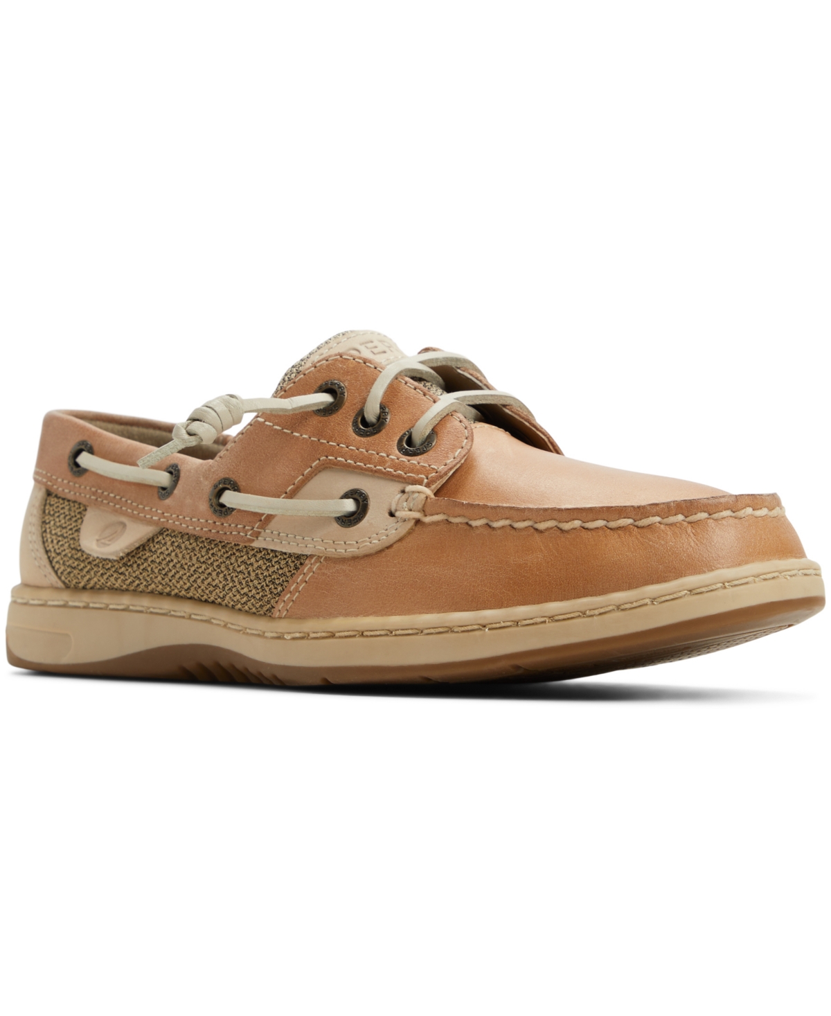 Sperry Women’s Rosefish 3-Eye Lace-Up Boat Shoes – Linen Multi Sperry Women’s Rosefish 3-Eye Lace-Up Boat Shoes – Linen Multi
