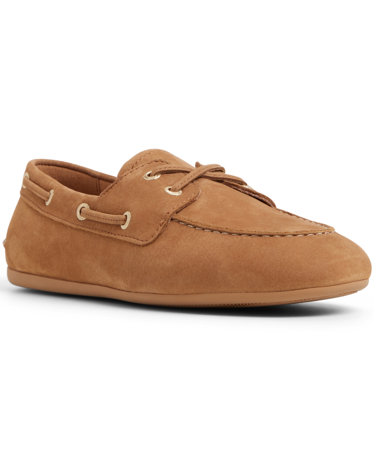 Sperry Women’s Slim Lace-Up Boat Shoes – Nubuck tan Sperry Women’s Slim Lace-Up Boat Shoes – Nubuck tan