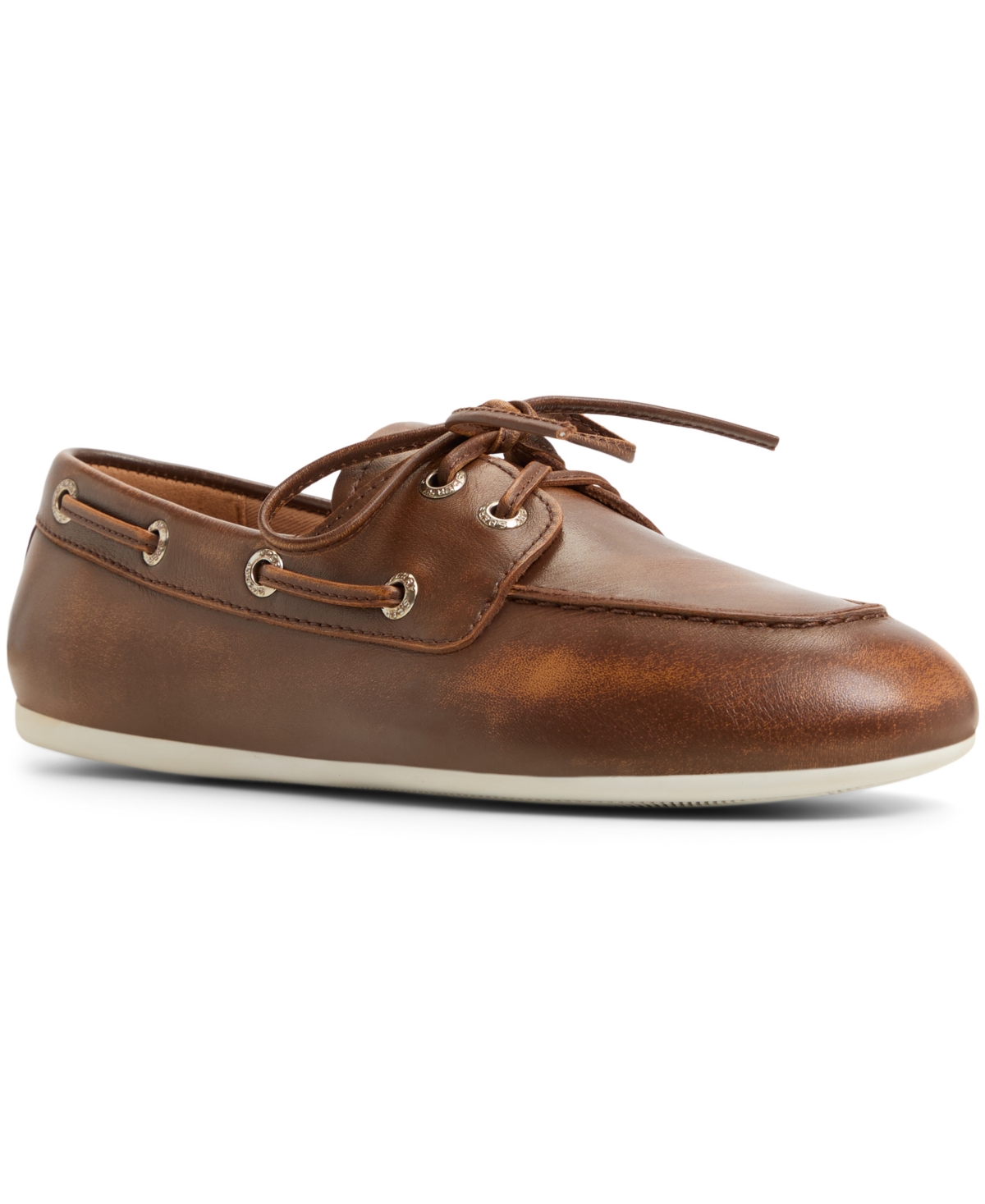 Sperry Women’s Slim Lace-Up Boat Shoes – Tan Sperry Women’s Slim Lace-Up Boat Shoes – Tan
