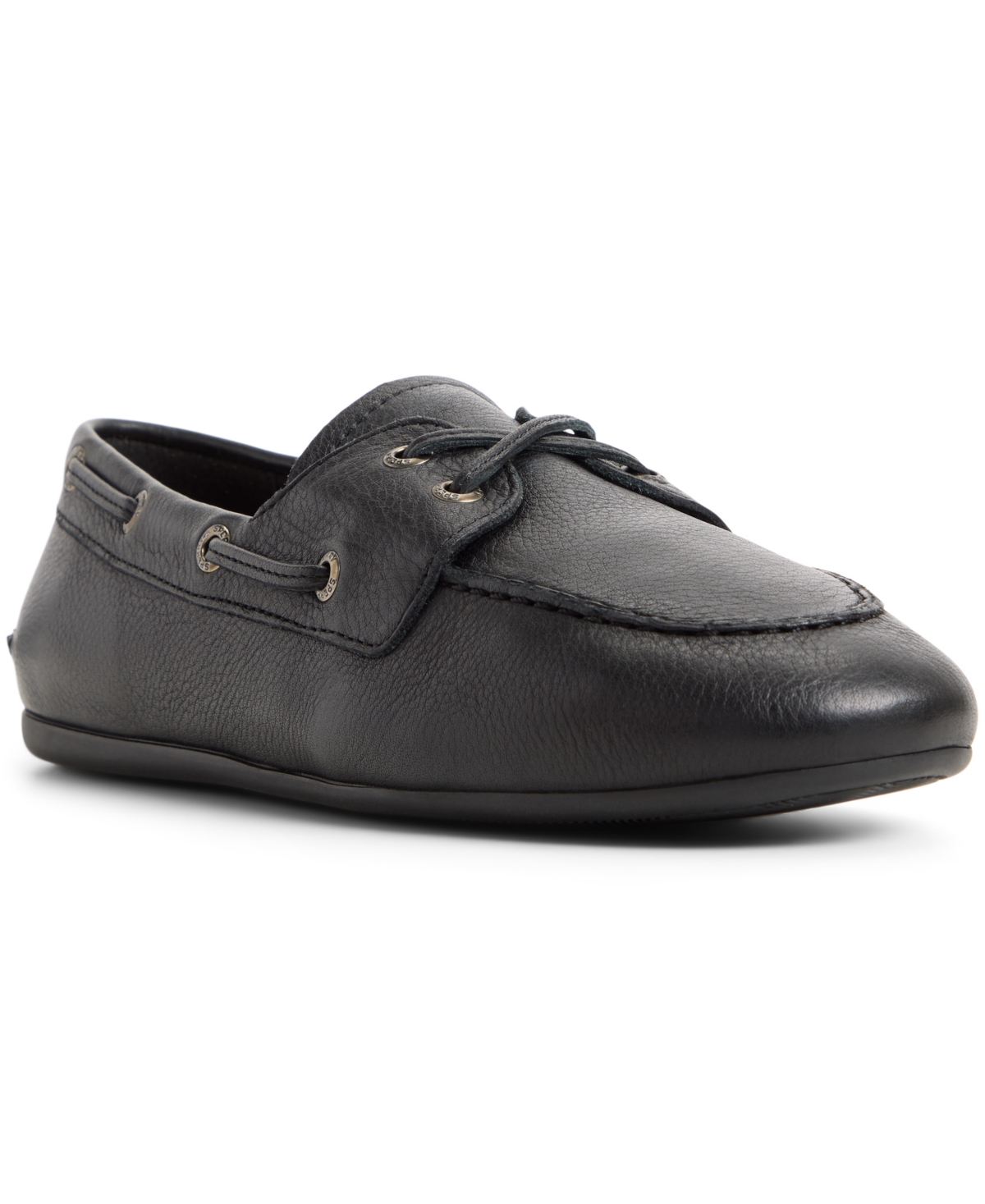 Sperry Women’s Slim Lace-Up Boat Shoes – Tumbled Black Sperry Women’s Slim Lace-Up Boat Shoes – Tumbled Black