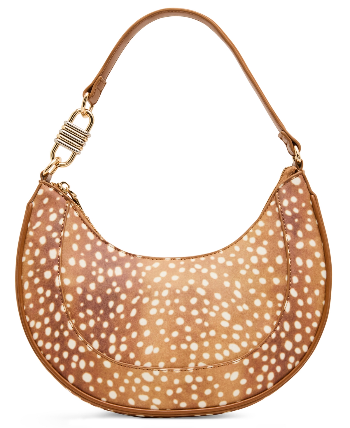 Steve Madden Lohan Small Shoulder Handbag – Tan Multi Steve Madden Lohan Small Shoulder Handbag – Tan Multi
