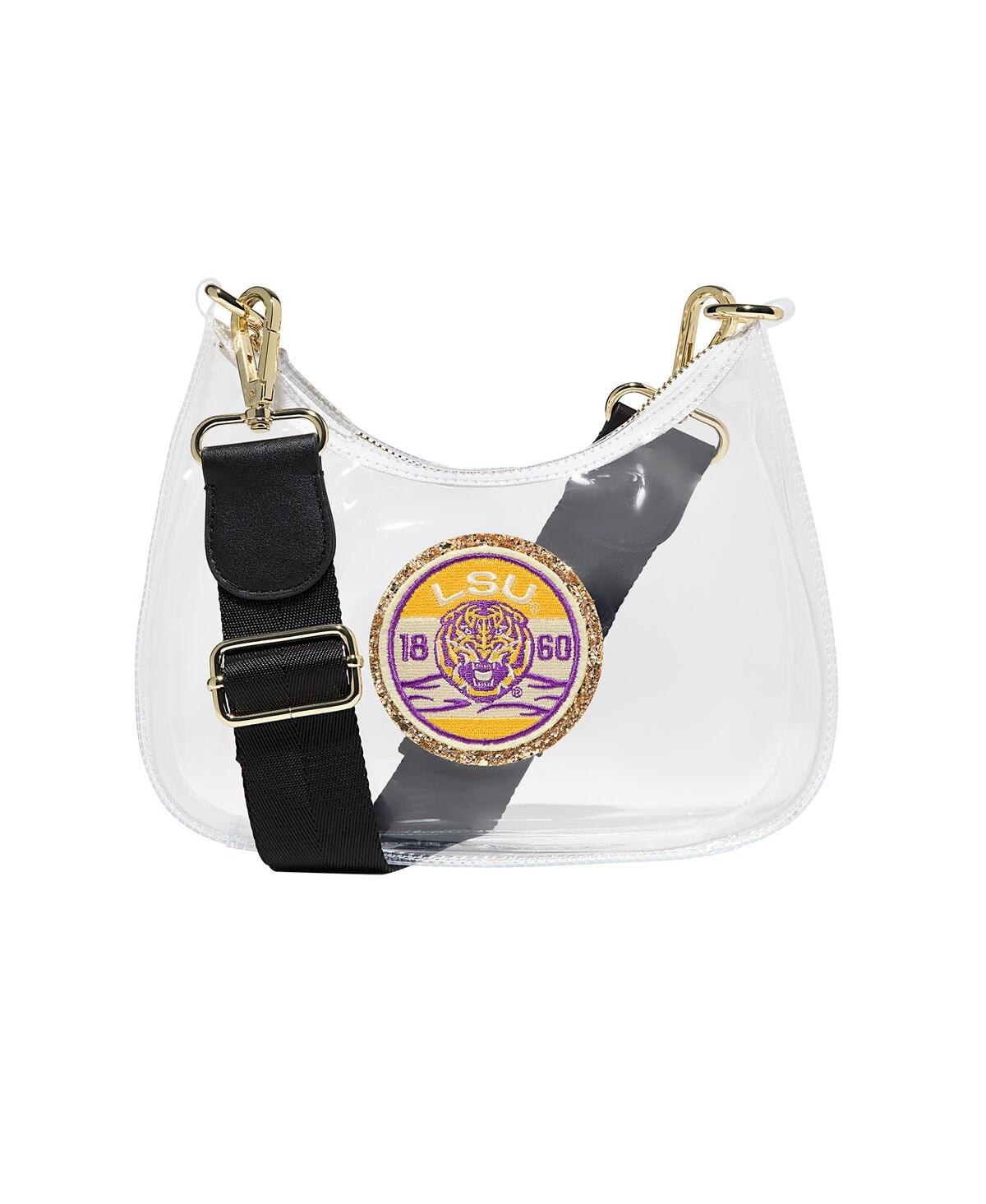 Stoney Clover Lane Lsu Tigers Clear Curved Crossbody Stoney Clover Lane Lsu Tigers Clear Curved Crossbody