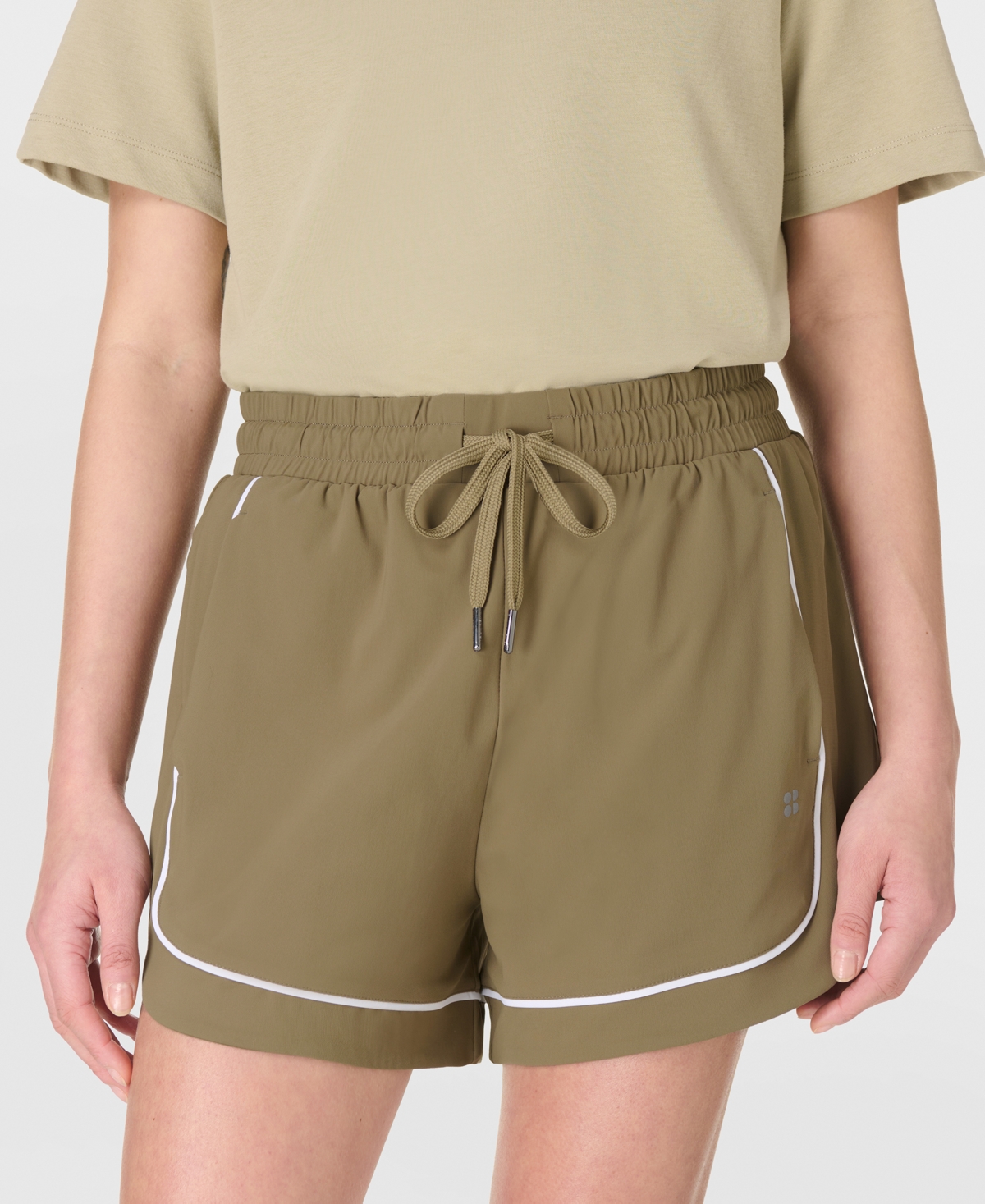 Sweaty Betty Women’s Regular-Fit Explorer Shorts – Agave Green