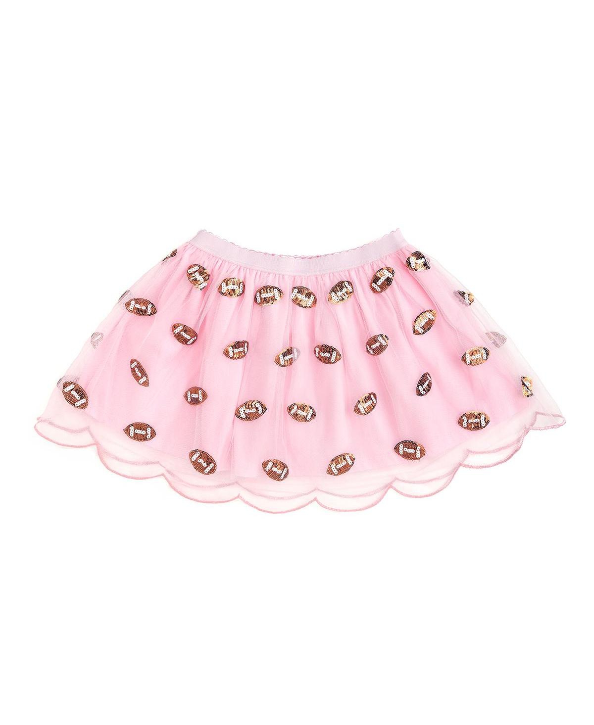 Sweet Wink Little Girls (2-6) Mini Sequin Footballs Tutu Skirt – Pink Sweet Wink Little Girls (2-6) Mini Sequin Footballs Tutu Skirt – Pink