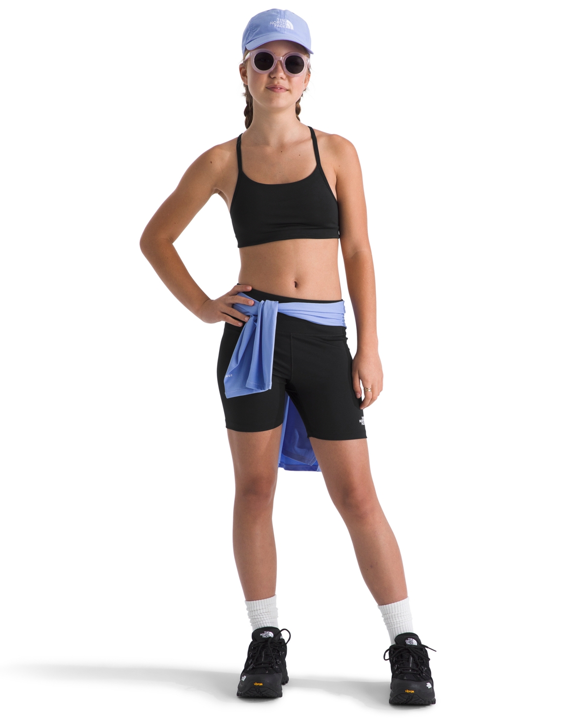The North Face Girls’ 6-16 Flex Tight Active Wear Shorts – Black The North Face Girls’ 6-16 Flex Tight Active Wear Shorts – Black