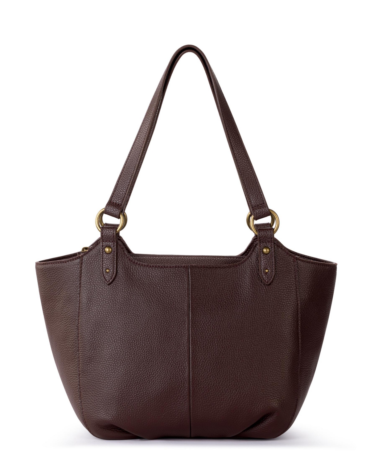 The Sak Bolinas Leather Large Satchel Handbag – Mahogany The Sak Bolinas Leather Large Satchel Handbag – Mahogany