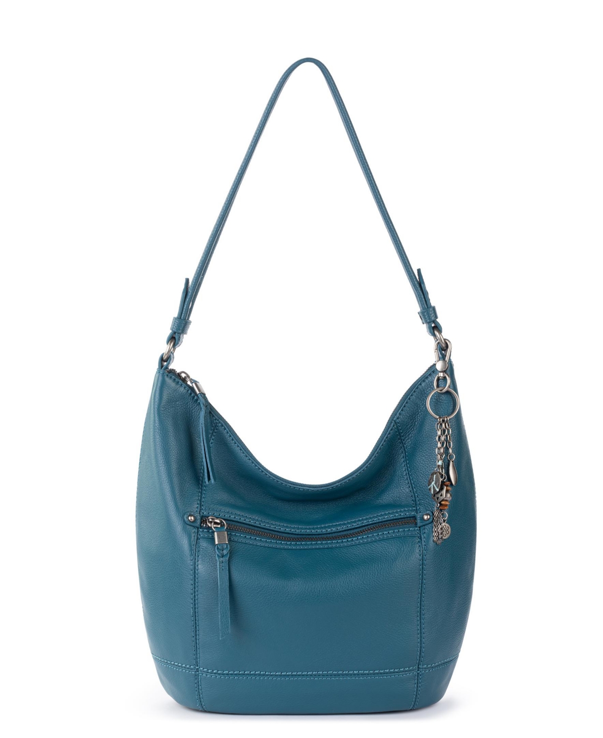 The Sak Sequoia Leather Small Hobo Handbag – Deep Teal The Sak Sequoia Leather Small Hobo Handbag – Deep Teal