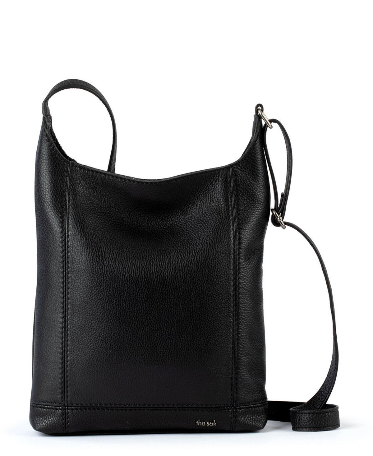 The Sak Women’s De Young Small Leather Crossbody Bag – Black 1 The Sak Women’s De Young Small Leather Crossbody Bag – Black 1