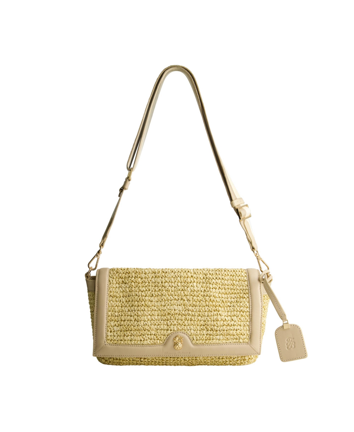 Tommy Bahama Soft Straw Long Flap Crossbody – Tan Tommy Bahama Soft Straw Long Flap Crossbody – Tan