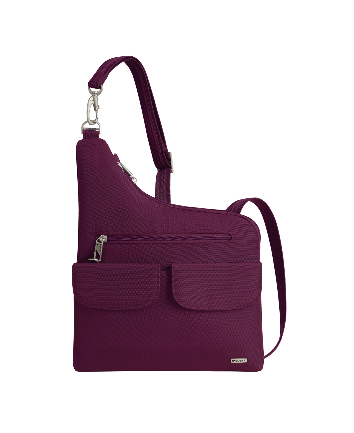Travelon Anti-Theft Classic Crossbody – Burgundy Travelon Anti-Theft Classic Crossbody – Burgundy