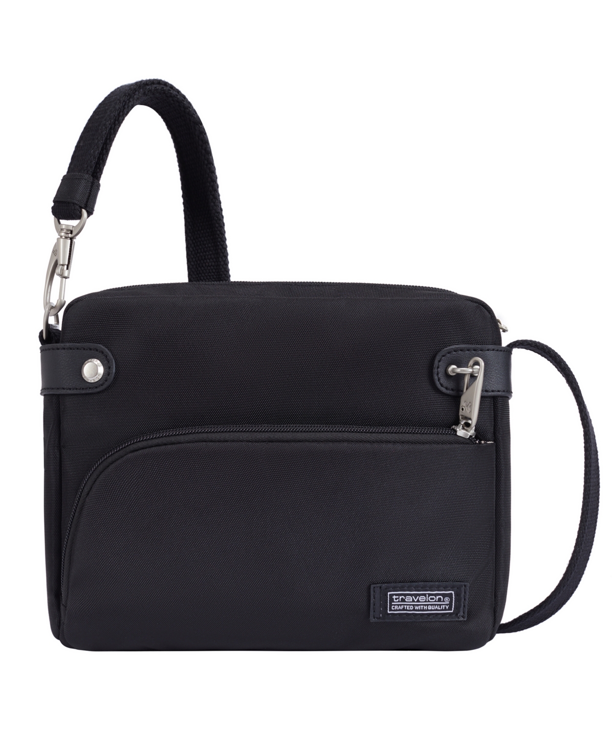 Travelon Anti-Theft Heritage Crossbody Bag – Black Travelon Anti-Theft Heritage Crossbody Bag – Black