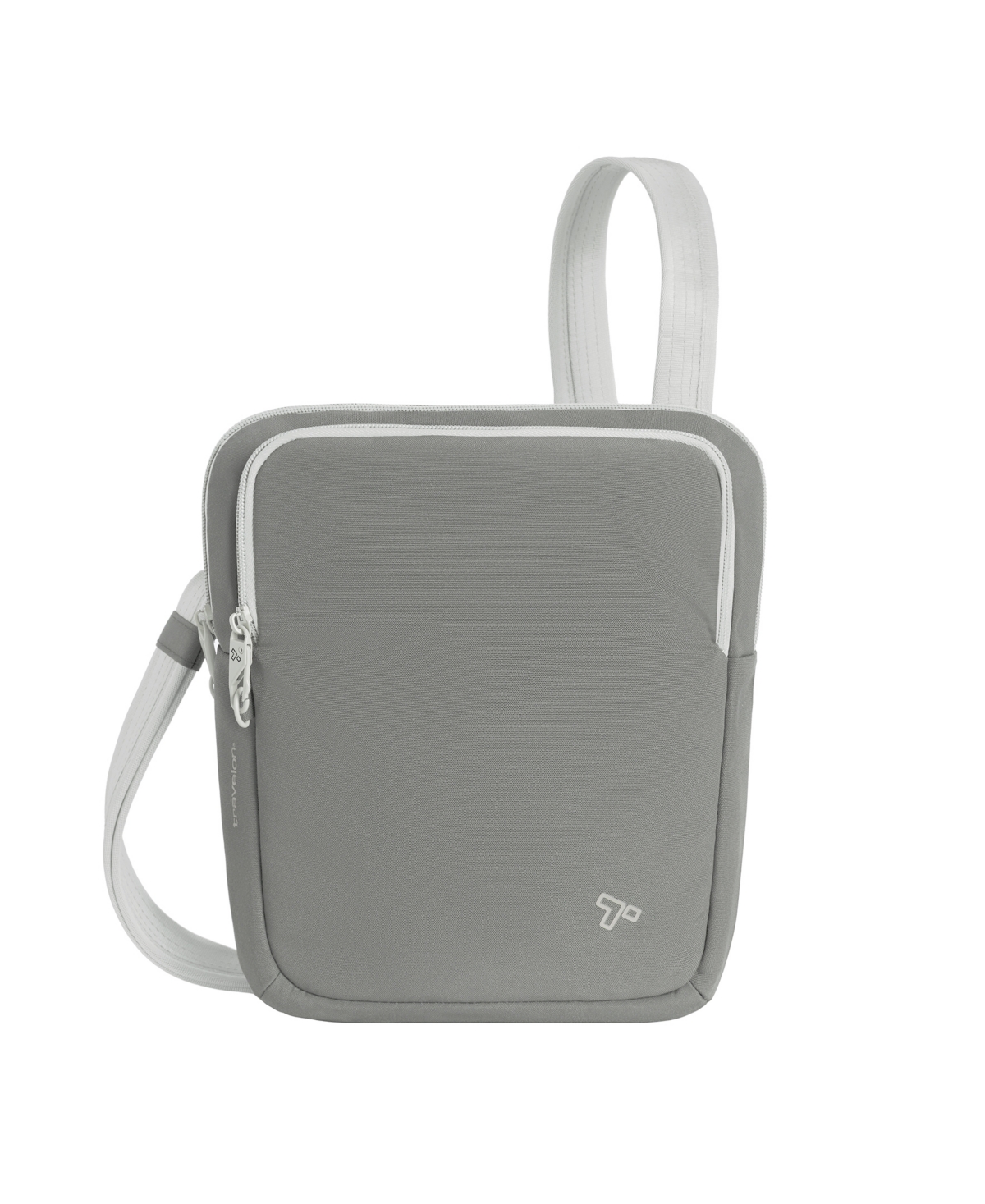 Travelon Anti-Theft The Voyages Slim Crossbody – Granite Travelon Anti-Theft The Voyages Slim Crossbody – Granite