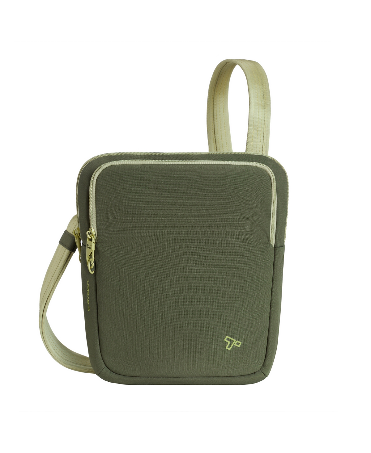 Travelon Anti-Theft The Voyages Slim Crossbody – Olive Travelon Anti-Theft The Voyages Slim Crossbody – Olive