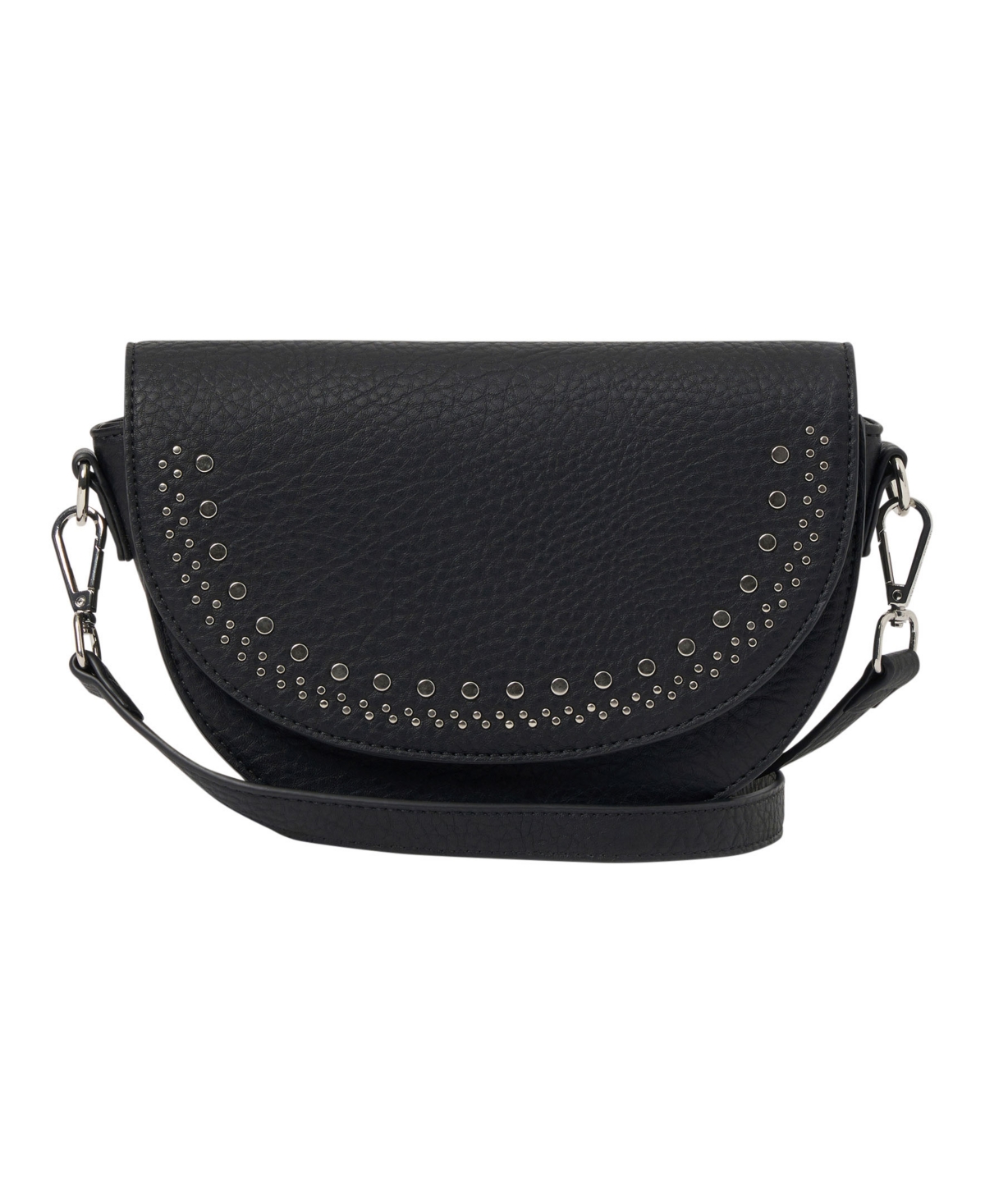 Urban Originals Rocket Faux Leather Crossbody Bag – Black