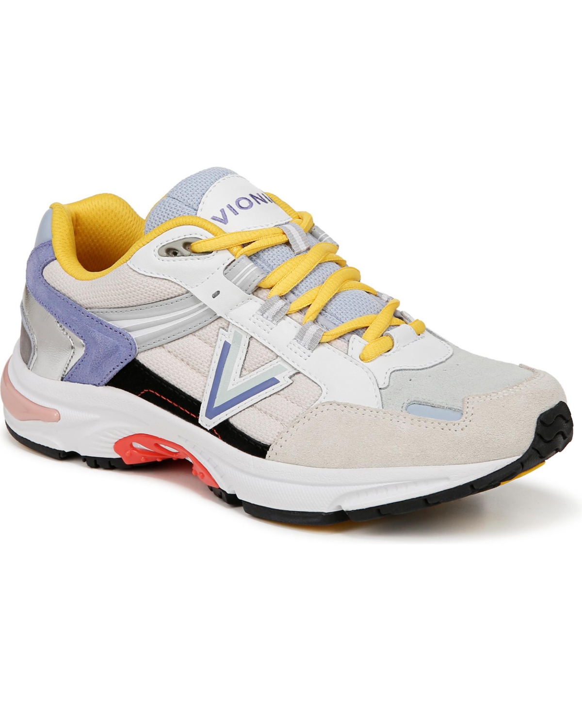 Vionic Womens 23Walk 2.0 Walking Shoes – Cream leather Vionic Womens 23Walk 2.0 Walking Shoes – Cream leather