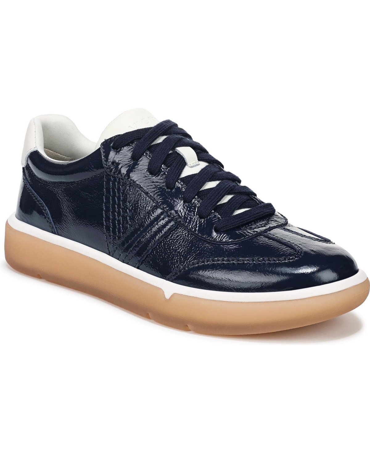 Vionic Women’s City Walk Walking Shoes – Navy blazer leather