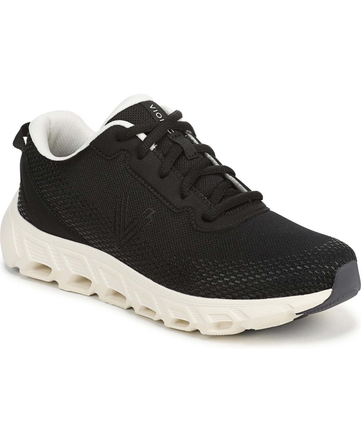 Vionic Women’s Priscilla Walking Shoes – Black faux leather/mesh Vionic Women’s Priscilla Walking Shoes – Black faux leather/mesh
