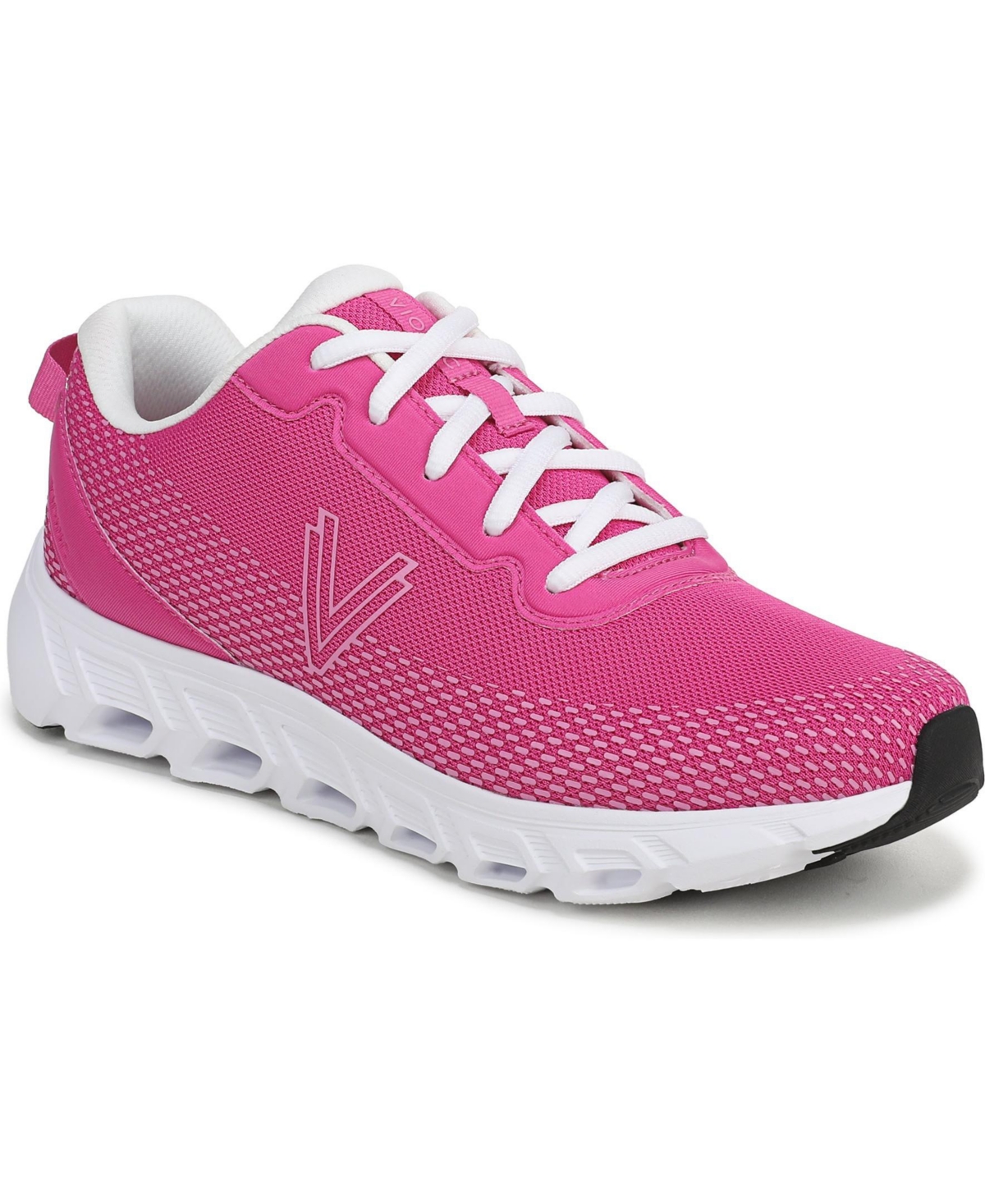 Vionic Women’s Priscilla Walking Shoes – Rose violet faux leather/mesh Vionic Women’s Priscilla Walking Shoes – Rose violet faux leather/mesh