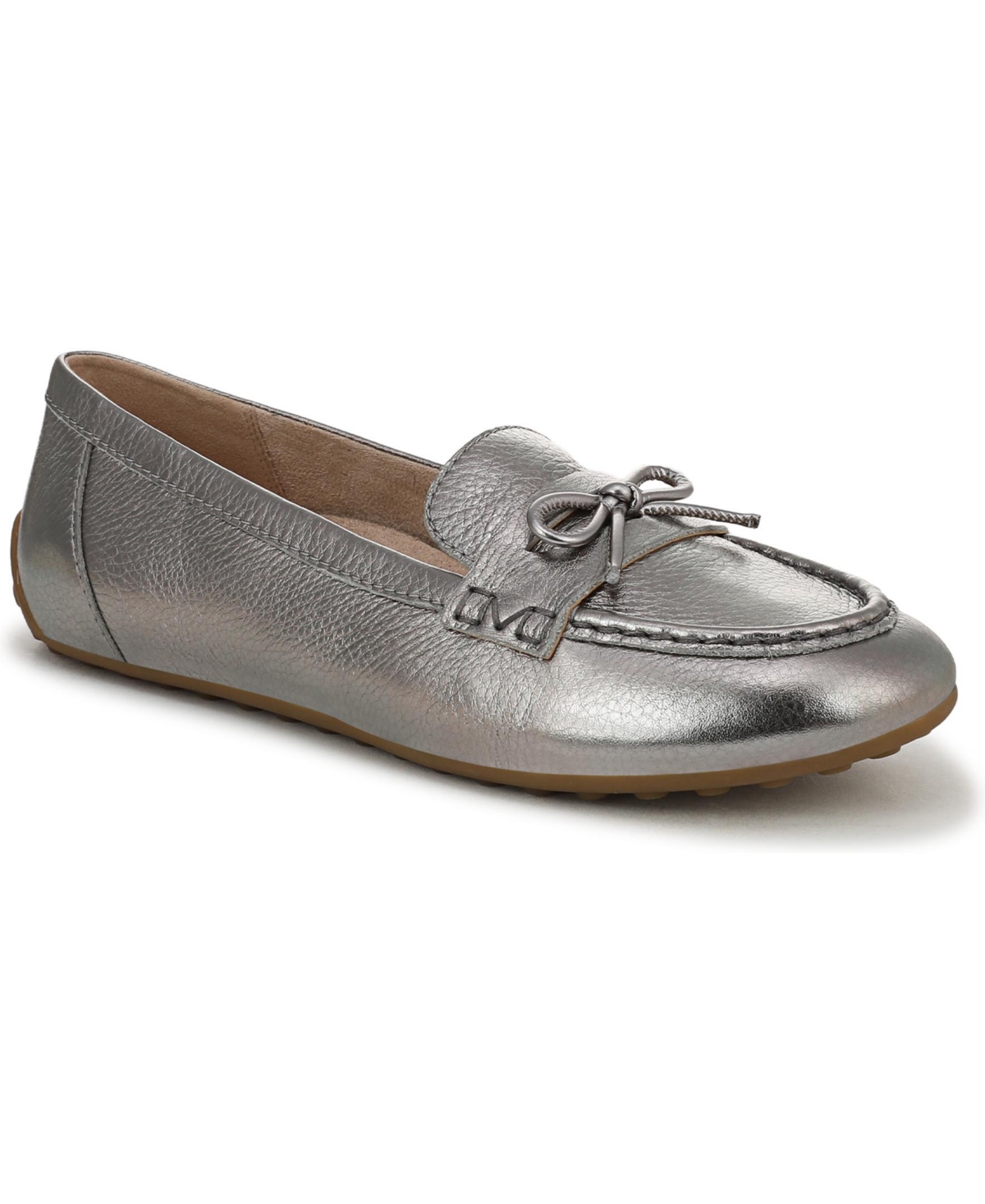 Vionic Women’s Taryn Driver Shoes – Pewter leather Vionic Women’s Taryn Driver Shoes – Pewter leather