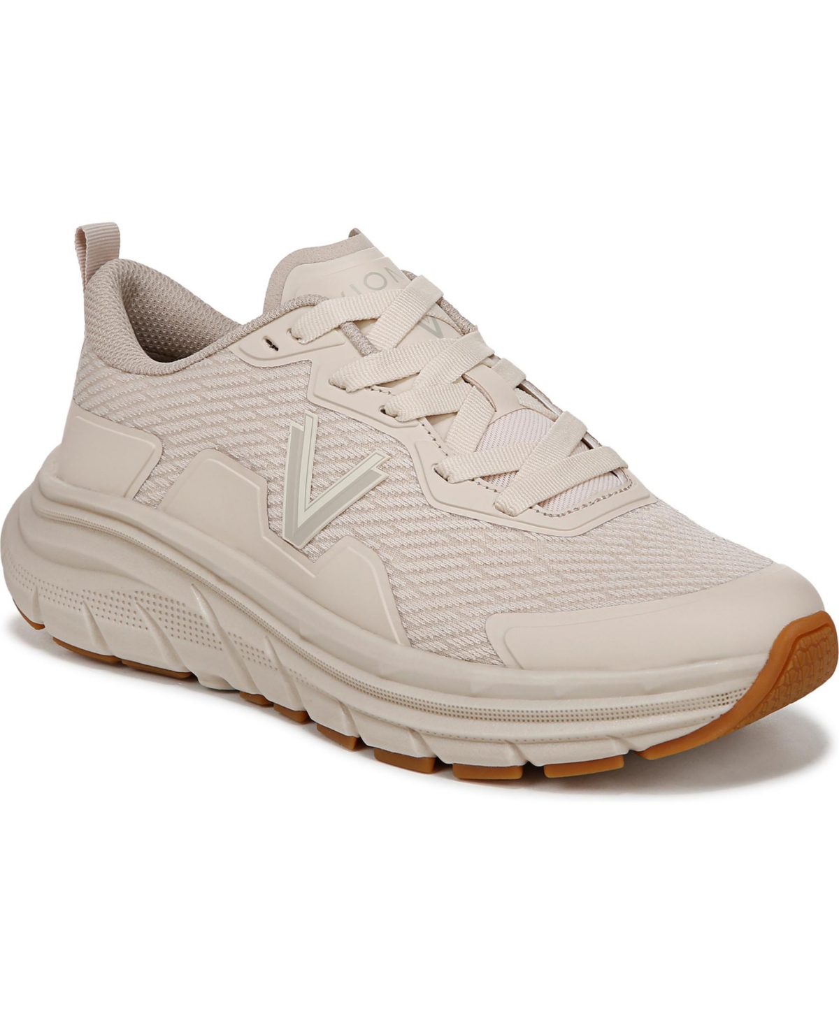 Vionic Womens Walk Max Walking Shoes – Parchment linear mesh Vionic Womens Walk Max Walking Shoes – Parchment linear mesh