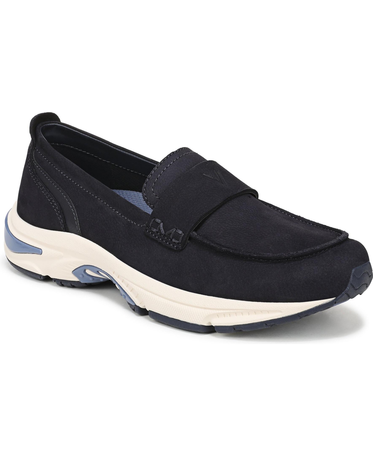 Vionic Women’s Walk Roam Loafer Walking Shoes – Navy blazer suede