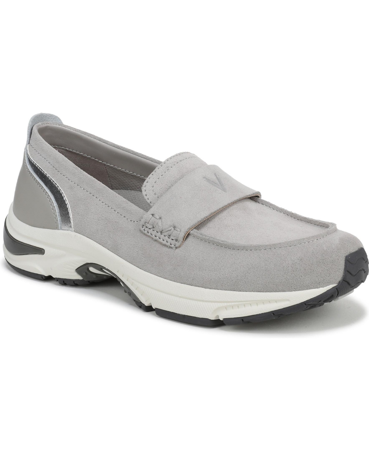Vionic Women’s Walk Roam Loafer Walking Shoes – Paloma grey suede