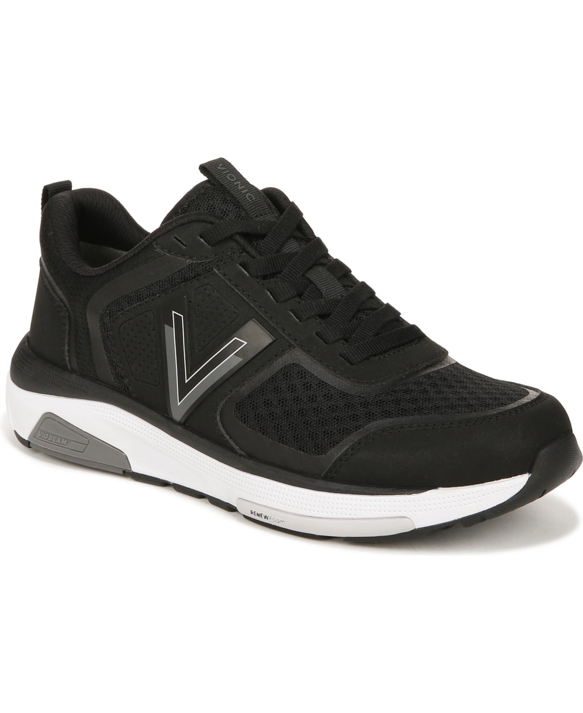 Vionic Womens Wstrider 001 Walking Shoes – Black charcoal Vionic Womens Wstrider 001 Walking Shoes – Black charcoal