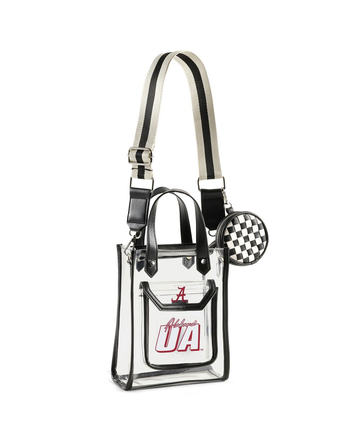 Wear by Erin Andrews Nebraska Huskers Clear Stadium Crossbody Purse with Coin Pouch Wear by Erin Andrews Nebraska Huskers Clear Stadium Crossbody Purse with Coin Pouch