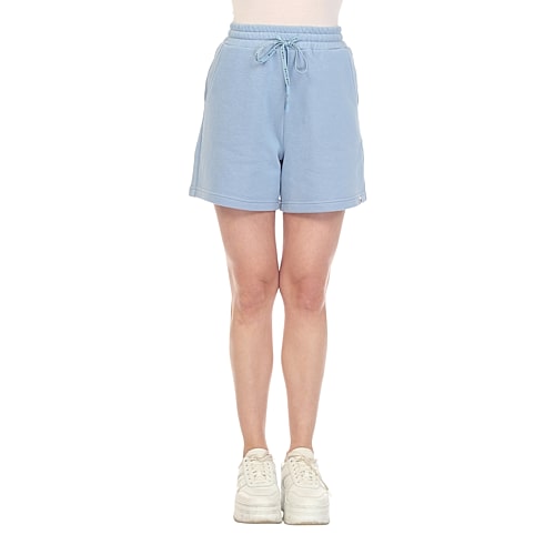 White Mark Womens Mid Rise Pull-On Short, X-large, Blue White Mark Womens Mid Rise Pull-On Short, X-large, Blue