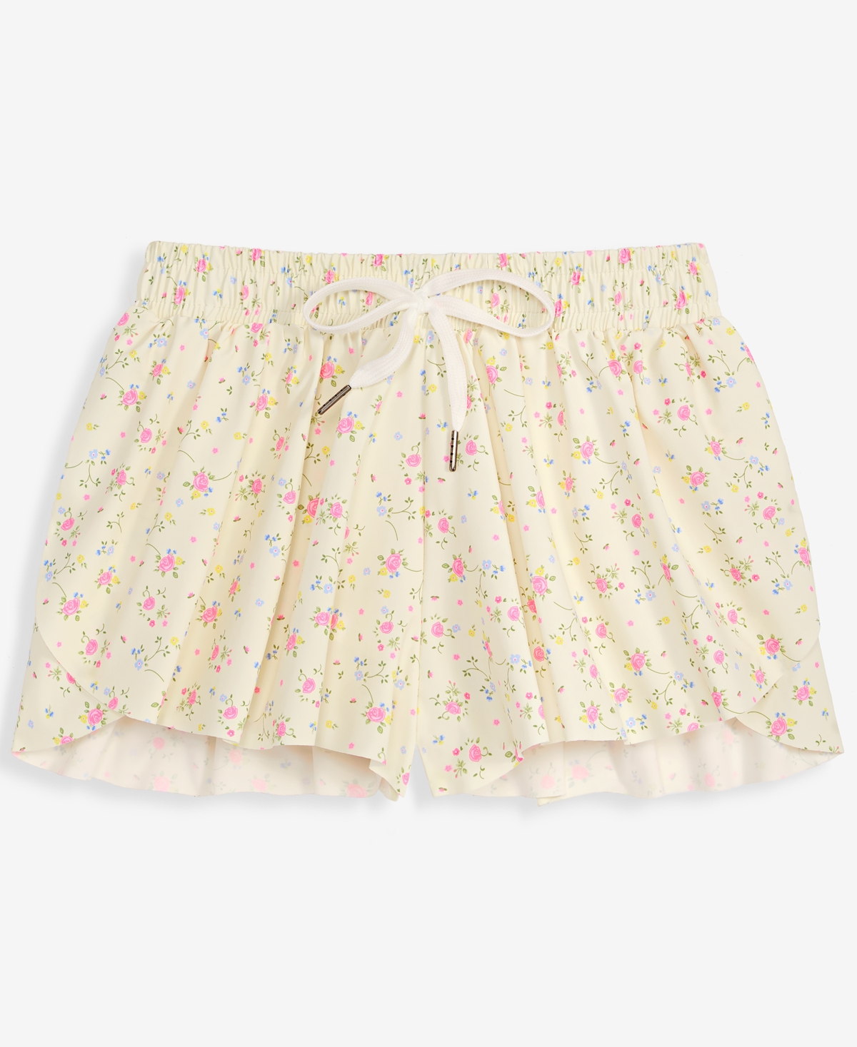 With Jules Girls’ 7-16 Solid Butterfly Athletic Shorts – LT/PAS YEL