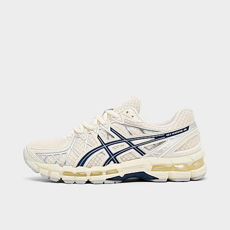Women’s ASICS GEL-Kayano 20 Casual Shoes in Cream/Independence Blue Size: 5.0