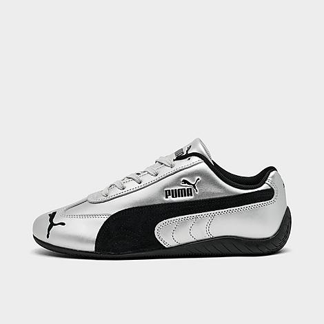 Women’s Puma Speedcat Metallic Casual Shoes in Puma Silver/Puma Black Size: 10.5 Women’s Puma Speedcat Metallic Casual Shoes in Puma Silver/Puma Black Size: 10.5