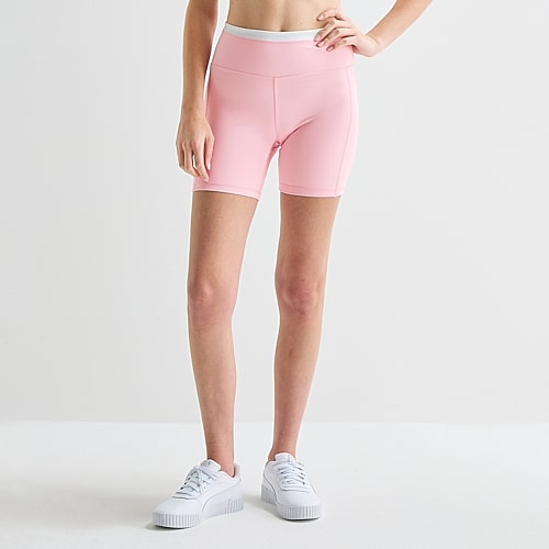 Xersion EverUltra Womens 6″ High Rise Stretch Fabric Quick Dry Bike Short, Large, Pink Xersion EverUltra Womens 6″ High Rise Stretch Fabric Quick Dry Bike Short, Large, Pink