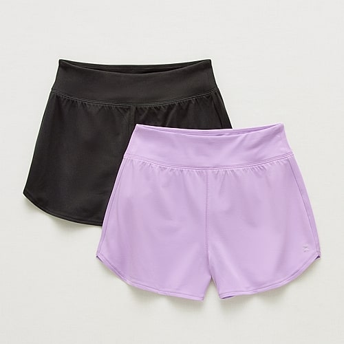 Xersion Little & Big Kid Girls Stretch Fabric Mid Rise 2-pc. Pull-On Short, Xx-small (4-5), Black Xersion Little & Big Kid Girls Stretch Fabric Mid Rise 2-pc. Pull-On Short, Xx-small (4-5), Black