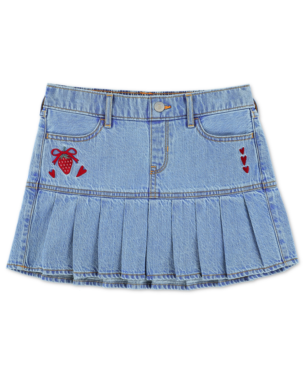 abercrombie kids Girls’ 5-16 Drop Waist Mini Skirt – Light Pastel Blue abercrombie kids Girls’ 5-16 Drop Waist Mini Skirt – Light Pastel Blue