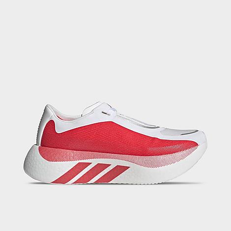 adidas Women’s Hyperboost Edge Running Shoes in Cloud White/Pure Ruby/Zero Metallic Size: 5.0
