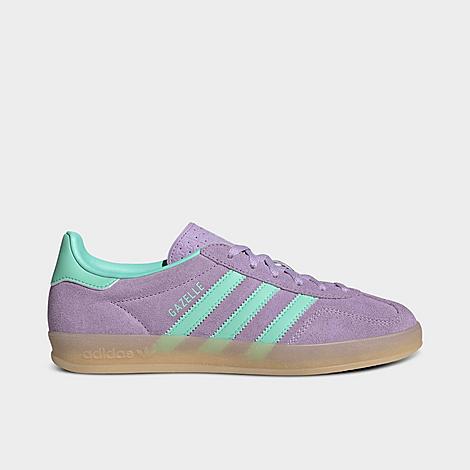 adidas Women’s Originals Gazelle Indoor Casual Shoes in Powder Plum/Easy Green/Gum Size: 5.0 adidas Women’s Originals Gazelle Indoor Casual Shoes in Powder Plum/Easy Green/Gum Size: 5.0