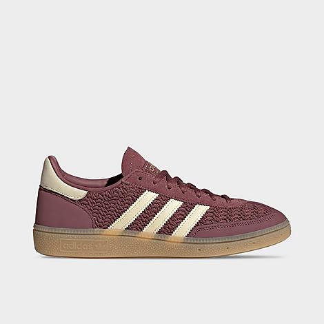 adidas Women’s Originals Handball Spezial Casual Shoes in Burgundy/Warm Vanilla/Gum Size: 5.0 adidas Women’s Originals Handball Spezial Casual Shoes in Burgundy/Warm Vanilla/Gum Size: 5.0
