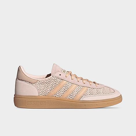 adidas Women’s Originals Handball Spezial Casual Shoes in Wonder Quartz/Halo Blush/Gum Size: 5.0 adidas Women’s Originals Handball Spezial Casual Shoes in Wonder Quartz/Halo Blush/Gum Size: 5.0