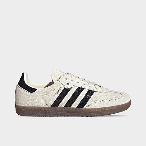 adidas Women’s Originals Samba Pebble Leather Casual Shoes in Cloud White/Core Black/Gum Size: 4.5 adidas Women’s Originals Samba Pebble Leather Casual Shoes in Cloud White/Core Black/Gum Size: 4.5