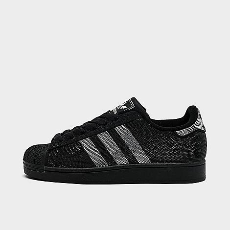 adidas Women’s Originals Superstar Casual Shoes in Crystal Black/Silver Size: 5.5 adidas Women’s Originals Superstar Casual Shoes in Crystal Black/Silver Size: 5.5