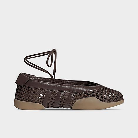 adidas Women’s Originals Taekwondo Mei Woven Leather Ballet Casual Shoes in Brown/Brown/Gum Size: 5.0 adidas Women’s Originals Taekwondo Mei Woven Leather Ballet Casual Shoes in Brown/Brown/Gum Size: 5.0