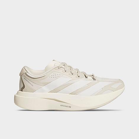adidas Women’s adizero Evo SL Exo Suede Running Shoes in Wonder White/Cloud White/Crystal Linen Size: 5.0 adidas Women’s adizero Evo SL Exo Suede Running Shoes in Wonder White/Cloud White/Crystal Linen Size: 5.0