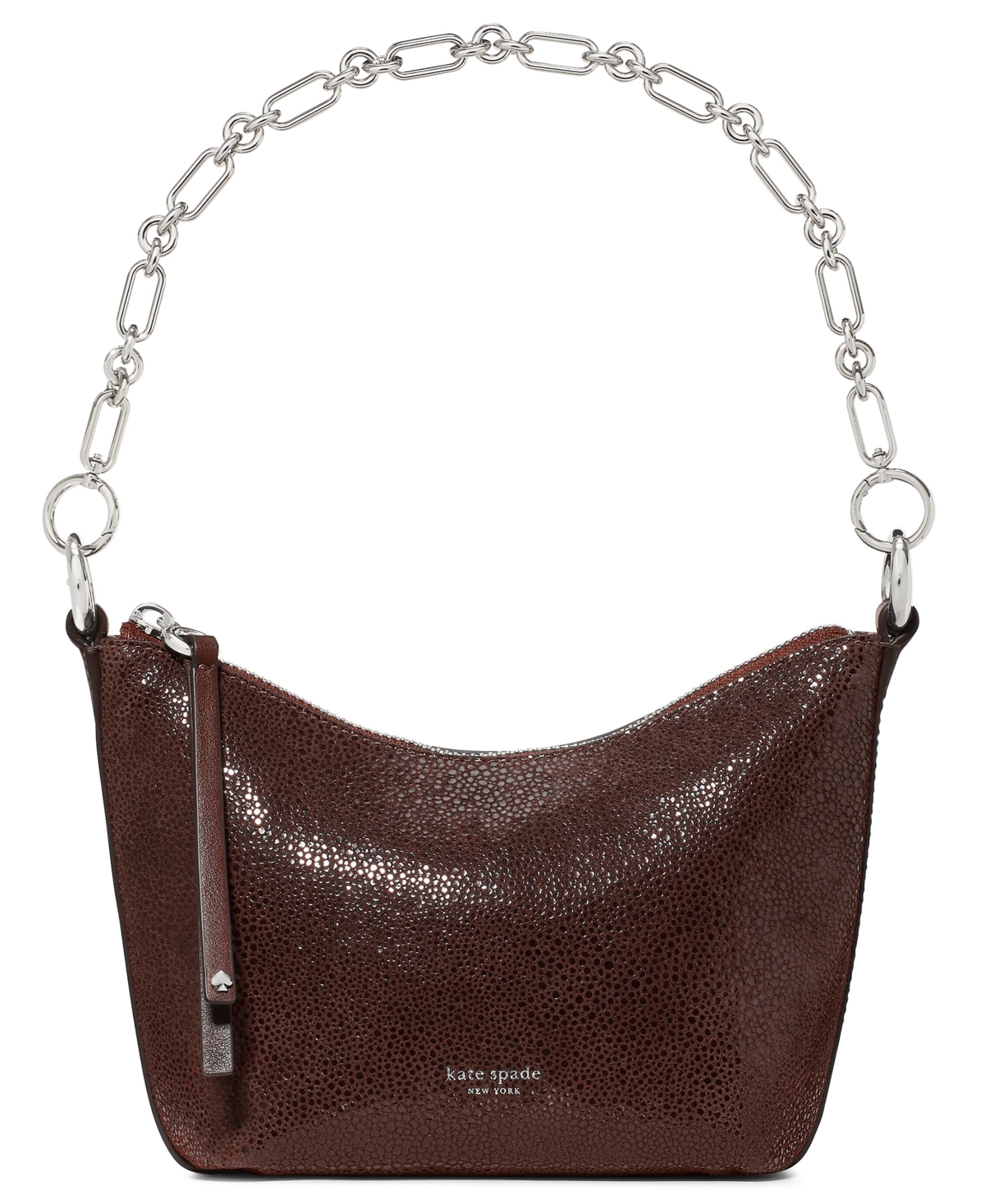 kate spade new york Halo Dot Suede Small Chain Shoulder Handbag – Hot Fudge kate spade new york Halo Dot Suede Small Chain Shoulder Handbag – Hot Fudge